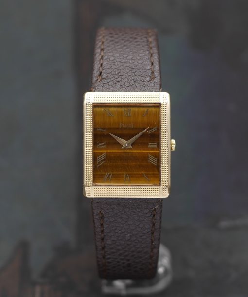 1970's Piaget protocole Eye of Tiger with signed bracelet and buckle