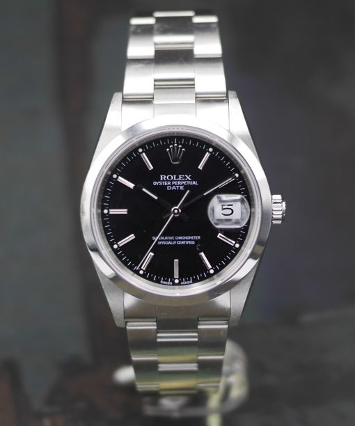 Rolex Oyster Perpetual Date ref. 15200 with papers