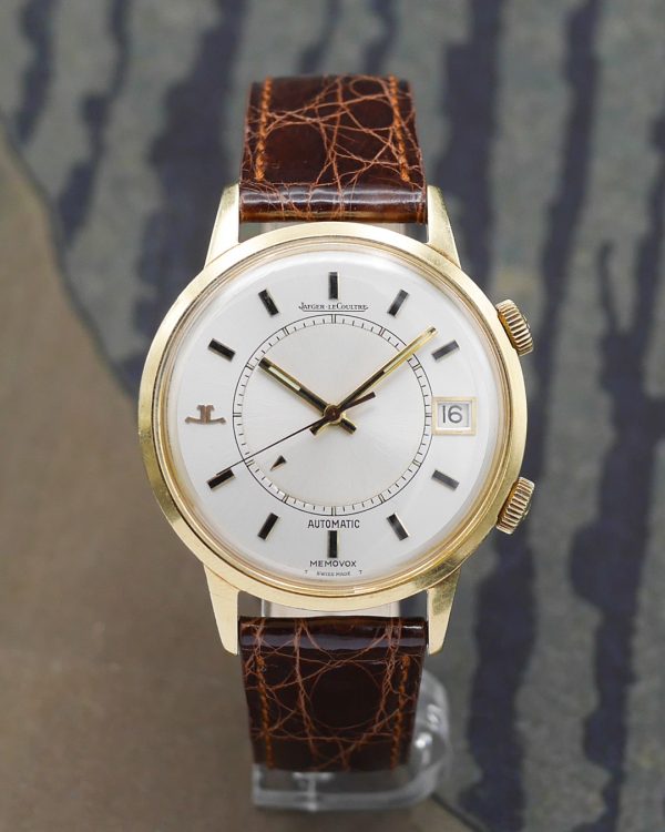 1970s Jaeger-Lecoultre Memovox "Speed Beat" in 18kt gold ref. 875.21